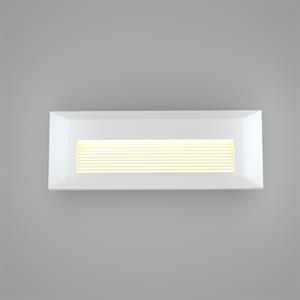 MONO LED 3W 3CCT OUTDOOR WALL LAMP WHITE D:22CMX2.8CM 80201720