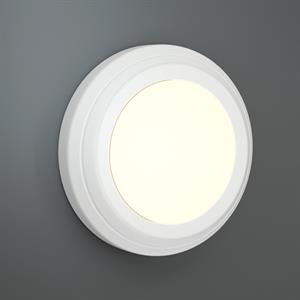 JOCASSEE LED 3.5W 3CCT OUTDOOR WALL LAMP WHITE D:15CMX2.7CM 80201420