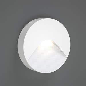 HORSESHOE LED 2W 3CCT OUTDOOR WALL LAMP WHITE D:12.8CMX3CM 80201920